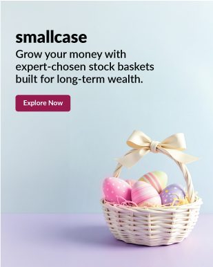 Original smallcase investment-basket campaign card from Axis Direct